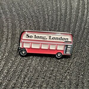 $5 Bundled Taylor Swift TTPD So Long London Red Bus Enamel Pin